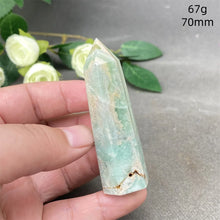Load image into Gallery viewer, 1PC Natural Rare Green Emerald Crystal Obelisk for Healing