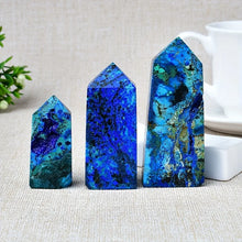 Load image into Gallery viewer, 1PC Natural Azurite Crystal Tower