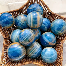 Load image into Gallery viewer, 1PC Stunning Natural Blue Onyx Sphere