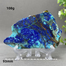 Load image into Gallery viewer, Natural High Quality Blue Copper Ore Slice