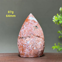 Load image into Gallery viewer, 1PC Natural Marine Jasper Free Form Torch Mineral Specimen Home Decor