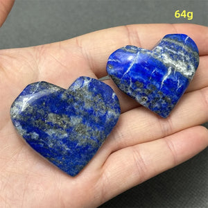 Lapis Lazuli Polished Heart Stone