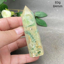 Load image into Gallery viewer, 1PC Natural Rare Green Emerald Crystal Obelisk for Healing