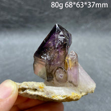 Load image into Gallery viewer, 1PC Natural Raw Super Seven Phantom Amethyst Crystal with Rough Quartz Mineral for Healing