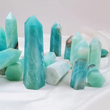 Load image into Gallery viewer, 1PC Natural High Quality Sky Blue Quartz Obelisk for Healing