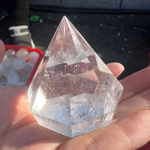 Load image into Gallery viewer, High Quality Natural Clear Quartz Crystal Hexagonal Point