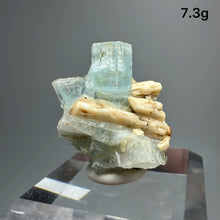 Load image into Gallery viewer, Natural Namibian Aquamarine Crystal Specimen – Raw Gemstone Mineral Stone for Collection &amp; Home Decor