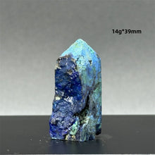 Load image into Gallery viewer, Natural Stone Azurite Mineral Tower Specimen