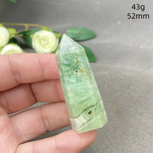Load image into Gallery viewer, 1PC Natural Rare Green Emerald Crystal Obelisk for Healing