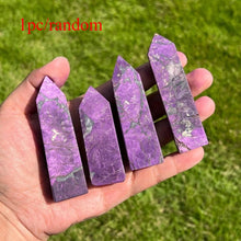 Load image into Gallery viewer, 1PC Natural Purpurite Raw Crystal Obelisk for Healing
