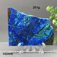 Load image into Gallery viewer, Natural High Quality Blue Copper Ore Slice