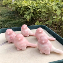 Load image into Gallery viewer, 1PC Natural Pink Opal Bird Carving Polished Home Decor
