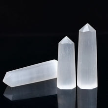 Load image into Gallery viewer, 1PC Natural Selenite Crystal Healing Obelisk