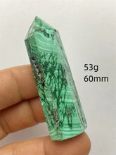Load image into Gallery viewer, 1PC Natural Malachite Free Form Obelisk Mineral Specimen for Healing