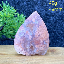 Load image into Gallery viewer, 1PC Natural Rare Pink Agate Geode Crystal Free Form Torch Specimen Home Decor