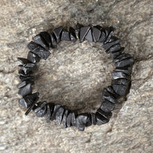 Load image into Gallery viewer, 1PC Natural Black Tourmaline Gravel Stone Bracelet Adjustable for Healing