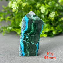 Load image into Gallery viewer, Natural Malachite Free Form Obelisk Raw Mineral Specimen for Healing