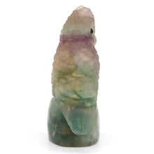Load image into Gallery viewer, 3" Owl Statue Natural Fluorite Crystal Carving Home Decor