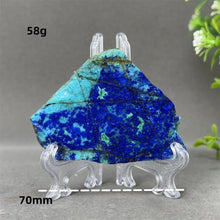 Load image into Gallery viewer, Natural High Quality Blue Copper Ore Slice