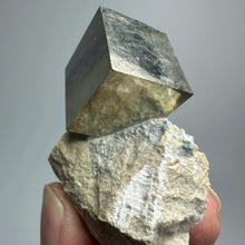 Load image into Gallery viewer, 1PC Natural Spain Pyrite Cube Crystal Specimen for Healing