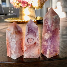 Load image into Gallery viewer, 1PC High Quality Pink Amethyst Crystal Obelisk for Healing