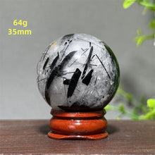 Load image into Gallery viewer, Natural Black Tourmaline Sphere for Healing