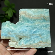 Load image into Gallery viewer, Natural Hemimorphite Mineral Raw Crystal Slice Home Decor