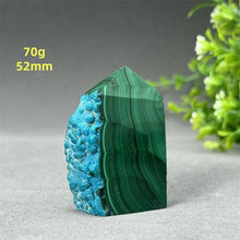 Load image into Gallery viewer, Natural Malachite Free Form Obelisk Raw Mineral Specimen for Healing