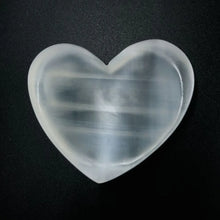 Load image into Gallery viewer, 1PC Large Natural Selenite Bowl White Gypsum Heart
