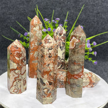 Load image into Gallery viewer, 1PC Natural Money Agate Obelisk for Healing