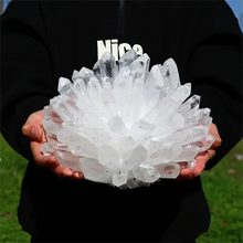 Load image into Gallery viewer, 1PC Stunning Sparkling Clear Quartz Crystal Cluster
