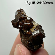 Load image into Gallery viewer, Natural Inner Mongolia Garnet Crystal Specimen – Raw Mineral Stone for Collection &amp; Home Decor