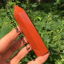 Load image into Gallery viewer, 1PC Natural Red Jasper Crystal Obelisk for Healing