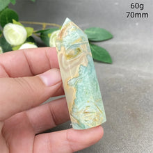 Load image into Gallery viewer, 1PC Natural Rare Green Emerald Crystal Obelisk for Healing