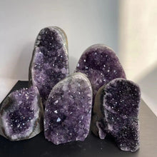 Load image into Gallery viewer, 1PC Natural Amethyst Crystal Irregular Shaped Cluster
