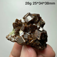 Load image into Gallery viewer, Natural Inner Mongolia Garnet Crystal Specimen – Raw Mineral Stone for Collection &amp; Home Decor