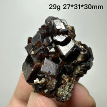 Load image into Gallery viewer, Natural Inner Mongolia Garnet Crystal Specimen – Raw Mineral Stone for Collection &amp; Home Decor