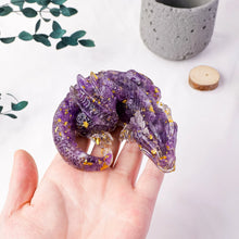 Load image into Gallery viewer, 1PC Natural Crystal Dragon Figurine Sculpture for Home Office Decoration