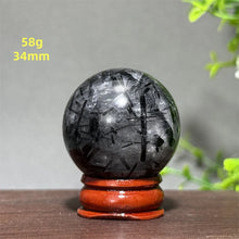 Load image into Gallery viewer, Natural Black Tourmaline Sphere for Healing