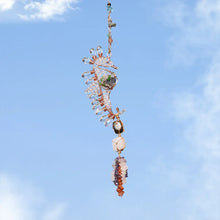 Load image into Gallery viewer, Natural Crystal Wind Chime Pendant – Raw Gemstone Hanging Display for Home, Room &amp; Wedding Decor