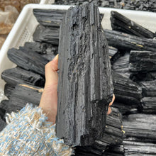 Load image into Gallery viewer, 1PC 10-1000g Natural Black Tourmaline Raw Mineral Specimen