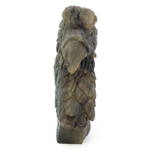 Load image into Gallery viewer, 5.0" Eagle Head Statue Natural Labradorite Carving Home Decor