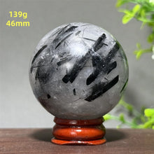 Load image into Gallery viewer, Natural Black Tourmaline Sphere for Healing