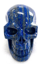 Load image into Gallery viewer, Natural Lapis Lazuli Carved Skull