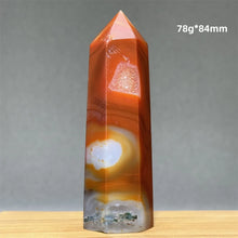 Load image into Gallery viewer, 1PC Natural Aquatic Moss Mineral Quartz Obelisk for Healing