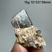 Load image into Gallery viewer, 1PC Natural Dark Brown Andradite Garnet Cluster Raw Crystal Mineral Specimen Home Decor