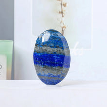 Load image into Gallery viewer, Lapis Lazuli Palm Stone