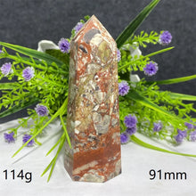 Load image into Gallery viewer, 1PC Natural Money Agate Obelisk for Healing