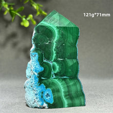Load image into Gallery viewer, 1PC Natural Chrysocolla Mineral Obelisk Specimen for Healing
