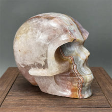 Load image into Gallery viewer, Natural Fantasy Amethyst Skull Carving Home Decor